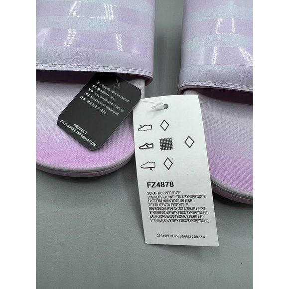 Adidas ADILETTE COMFORT Slides Womens Size 8 Pink - Picture 7 of 8